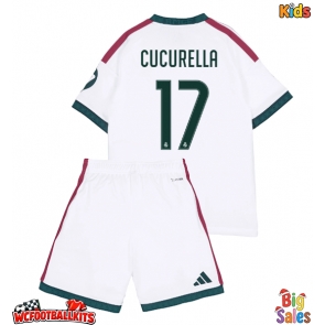 Real Madrid Marc Cucurella #17 Replica Home Stadium Kit for Kids 2026-27 Short Sleeve (+ pants)